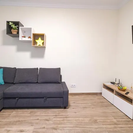 De Diseno Equipado Centrico Moderno Apartment *